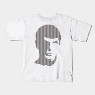 Illustration Of Cristiano Ronaldo Face Kids T-Shirt